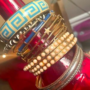 Variety of bracelets